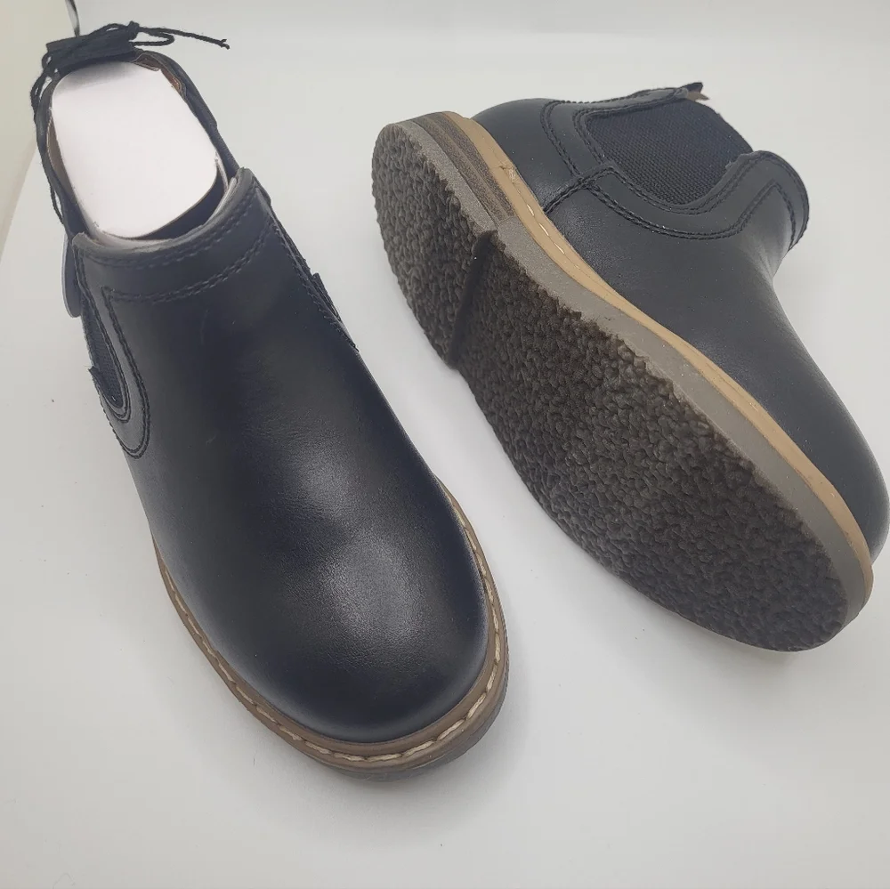Jumping Beans Black Toddler Chelsea Boots - Unisex NWT